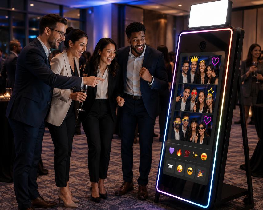 Corporate luxury mirror experience